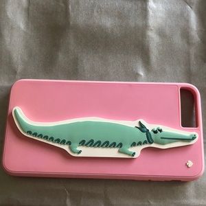 Kate spade alligator stand iPhone case